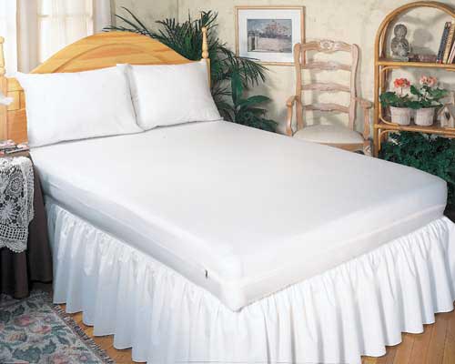 Mattress Cover Allergy Relief Full-size  54 x75 x9  Zippered - Precision Lab Works