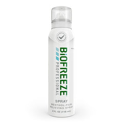 Biofreeze Cryotherapy 4 Oz. 360 Degree Menthol Pain Relieving Spray Prof Version