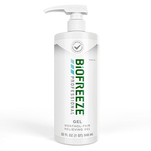Biofreeze Cold Therapy Pain Relief Gel Pump Bottle Professional Version - 32 Oz.