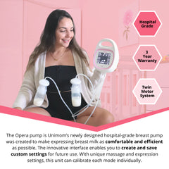 Opera Hospital Grade Double Electric Breast Pump - Precision Lab Works