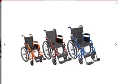 Ziggo Pediatric Wheelchair Lightweight Folding