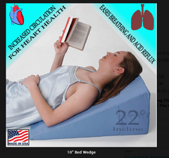 Bed Wedge  Blue 24 x24 x10  Alex Orthopedic - Precision Lab Works