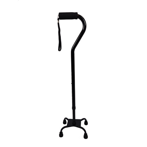 Quad Cane, Small Base, Black by Blue Jay Brand