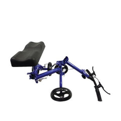 Keep Me Moving Steerable Folding Knee Scooter Blue Jay