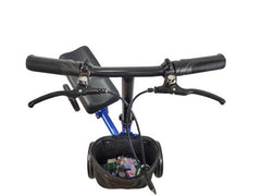 Keep Me Moving Steerable Folding Knee Scooter Blue Jay