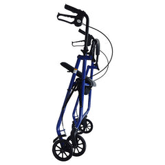 Blue Jay Roll With Me Aluminum Rollator, 6 Inch Wheels, Blue