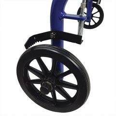 Blue Jay Roll With Me Aluminum Rollator, 6 Inch Wheels, Blue
