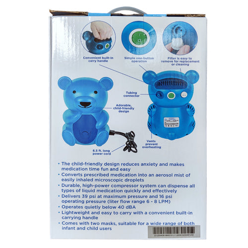 Mr. Blue Bear Pediatric Compressor Nebulizer - Precision Lab Works