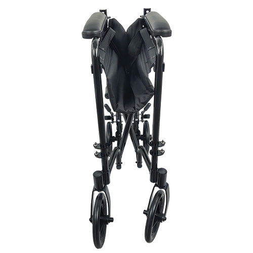 ROLL WITH ME 19" Aluminum Transport Wheelchair - Precision Lab Works