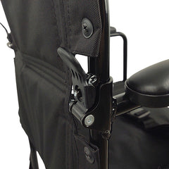 ROLL WITH ME 19" Aluminum Transport Wheelchair