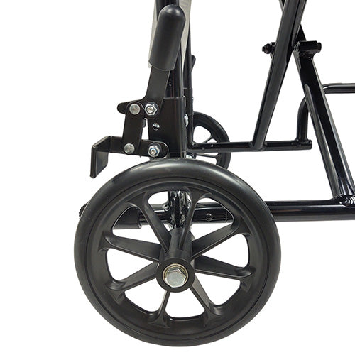 ROLL WITH ME 19" Aluminum Transport Wheelchair - Precision Lab Works
