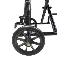 ROLL WITH ME 19" Aluminum Transport Wheelchair