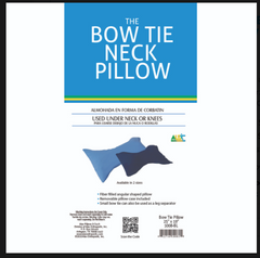 Bow Tie Pillow  Blue by Alex Orthopedic