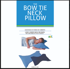 Bow Tie Pillow  Blue by Alex Orthopedic
