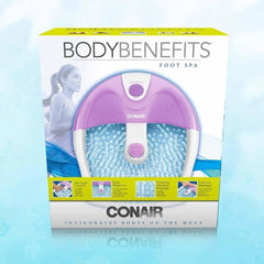 Conair Foot and Pedicure Spa Bath with Vibration and Heat Pink/White