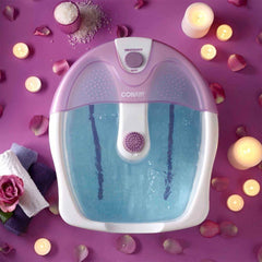 Conair Foot and Pedicure Spa Bath with Vibration and Heat Pink/White