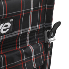 Fly-Lite Aluminum Transport Chair Black 19" - Precision Lab Works