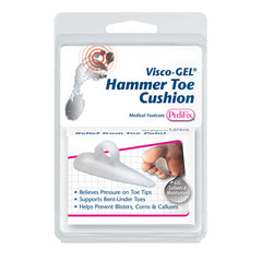 Hammer Toe Cushion  Visco-Gel Large Left  (pack of 2) - Precision Lab Works