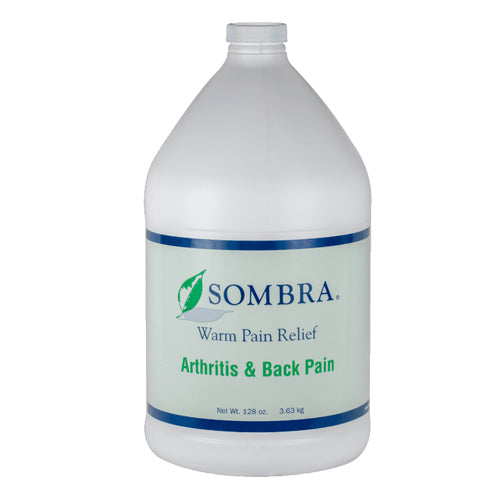 Sombra Warm Therapy Pain Relief Gel For Arthritis & Back Pain - 1 Gallon, 128 Oz