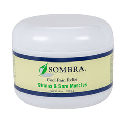 Sombra Cool Pain Relief Strains & Sore Muscles 8oz. Jar - Precision Lab Works