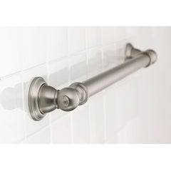 Moen Kingsley Brushed Nickel Grab Bar 1.25" x 12" - Precision Lab Works