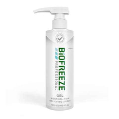 Biofreeze Professional Pain Relief Gel 16oz Pump Paraben-Free Massage Therapy