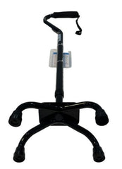 Quad Cane, Small Base, Black by Blue Jay Brand