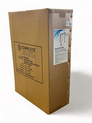 Folding Aluminum 2 Button Walker w/5" Wheels Case/4