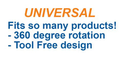 Hold My Drink Dlx Multi-Direct Beverage Cup Holder Blue Jay - Precision Lab Works