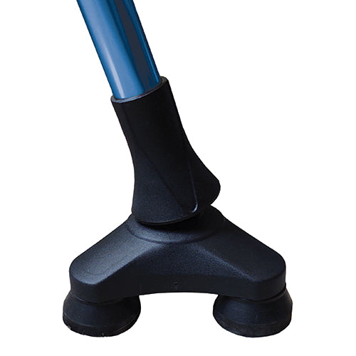 360° Pivoting Cane Tip for 3/4" Walking Canes Heavy Duty Stability Base - Precision Lab Works