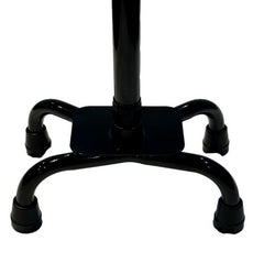 Quad Cane, Small Base, Black by Blue Jay Brand - Precision Lab Works