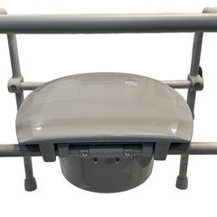 Convenient Commode Folding Steel Commode - Elongated Cs/3 - Precision Lab Works