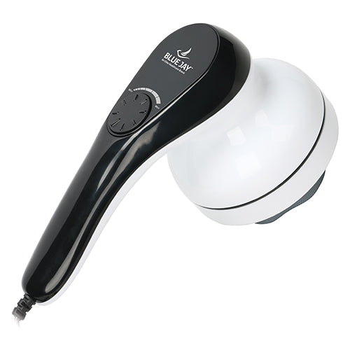 Complete Relief Handheld Corded Massager Shiatsu Deep Tissue 4 Heads - Precision Lab Works