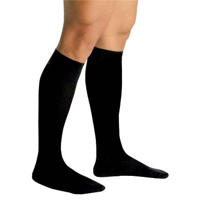 Men's Firm Support Dress Sock 20-30 mmHg Graduated Compression Aids Circulation - Precision Lab Works