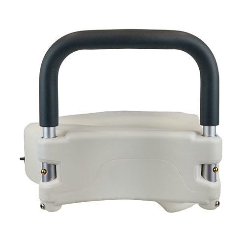 Bathroom Perfect 5" Raised Toilet Seat w/Lock& Arms, Cs/2 - Precision Lab Works