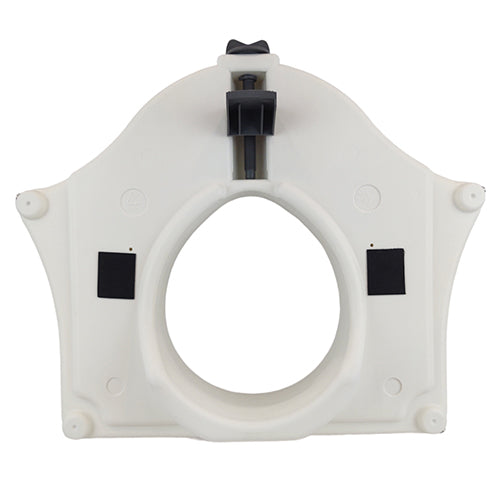 Bathroom Perfect 5" Raised Toilet Seat w/Lock& Arms, Cs/2 - Precision Lab Works