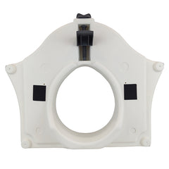 Bathroom Perfect 5" Raised Toilet Seat w/Lock& Arms, Cs/2 - Precision Lab Works
