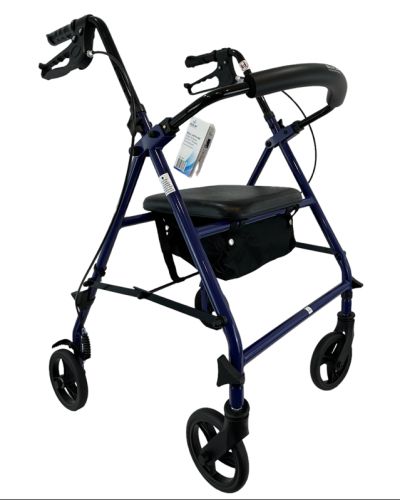 ROLL WITH ME Steel Rollator w/ 6" Wheels. K/D. Case/2 - Precision Lab Works