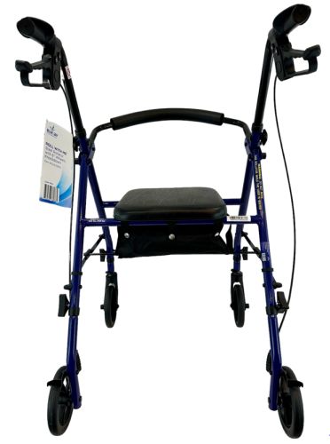 ROLL WITH ME Steel Rollator w/ 6" Wheels. K/D. Case/2 - Precision Lab Works