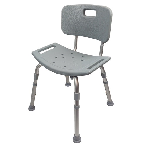 Bathroom Perfect Shower Chair with Back by Blue Jay Cs/4 - Precision Lab Works
