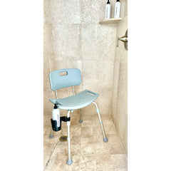 Bathroom Perfect Shower Chair with Back by Blue Jay Cs/4 - Precision Lab Works
