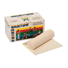 CanDo Latex Exercise Band, 6-Yard Patient Roll, 8 Resistance Levels 