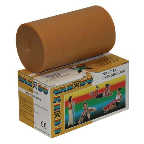 Cando Band Non-Latex Gold- XXX-Heavy 50 Yard & 6 Yard
