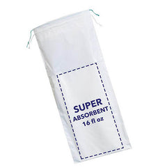 CareBag Men's Urinal Bag with Super Absorbent Pad, Box of 20 