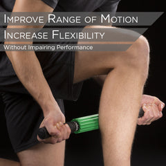 TheraBand Roller Massage Standard  Green  Ridged - Precision Lab Works