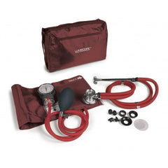 Prof. Blood Pressure Monitor & Sprague Stethoscope Combo with Carrying Case - Precision Lab Works