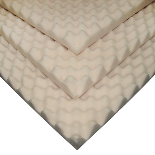Eggcrate Foam Mattress Pad - 72" x 33" Twin Size | Available in 2", 3", 4" - Precision Lab Works