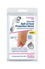 Visco-GEL Ball-of-Foot Protection Sleeve, Small and Large, Left and Right