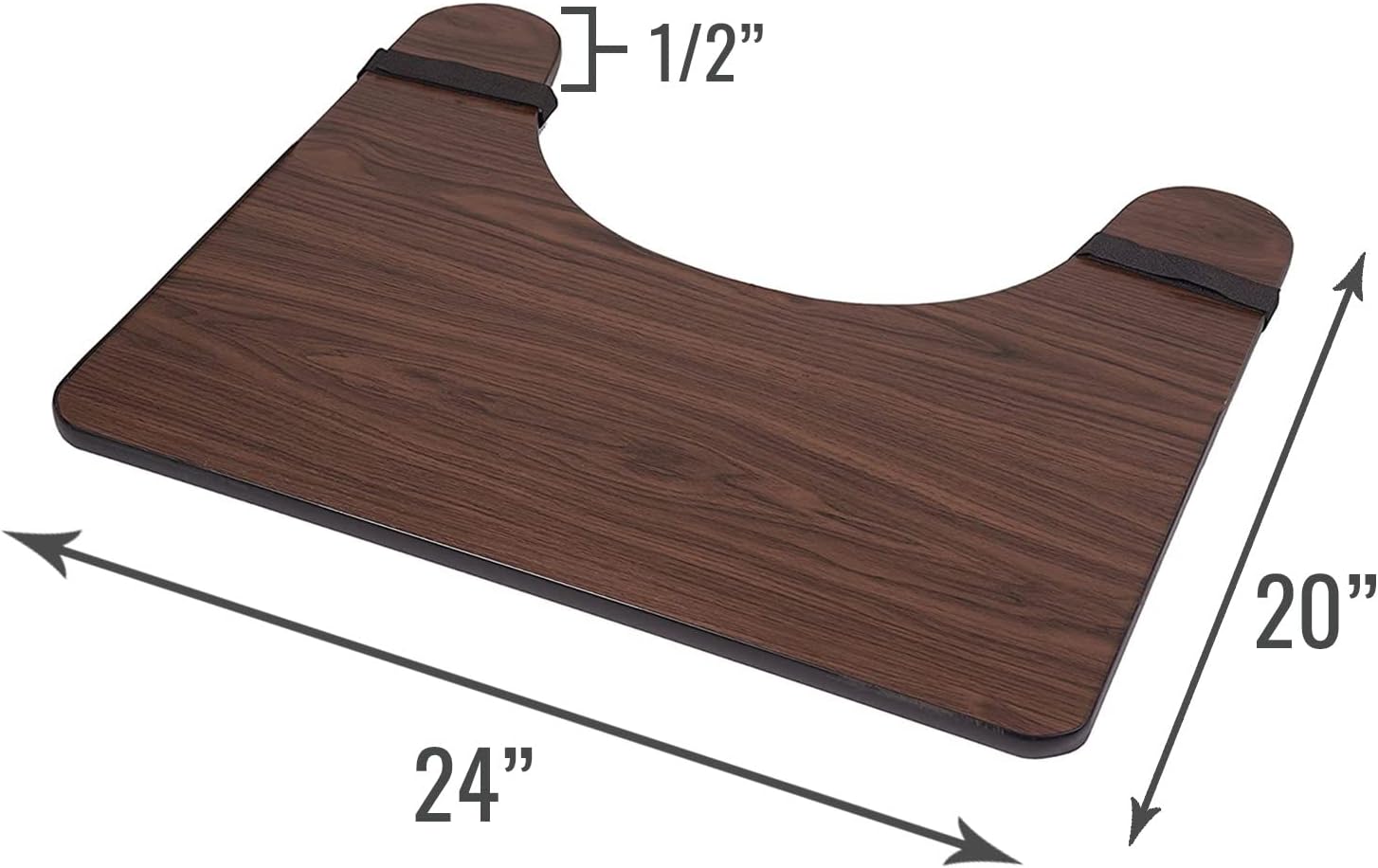 Wood Wheelchair Lap Tray, Wheelchair Tray, Removable, Hardwood - Precision Lab Works