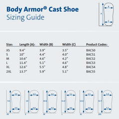 Body Armor Cast Shoe - Precision Lab Works